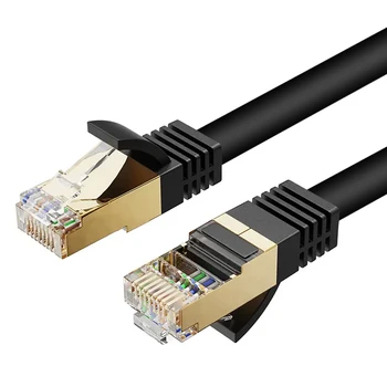 мрежов Ethernet кабел Високоскоростен LAN кабел RJ45 Patch кабел за рутер PC компютър