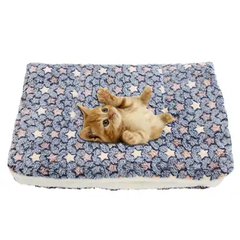 Котешко успокояващо одеяло Успокояващо одеяло за котки Меко фланелно хвърляне със сладки отпечатъци от лапи Котешко успокояващо одеяло за котки на закрито Кучета