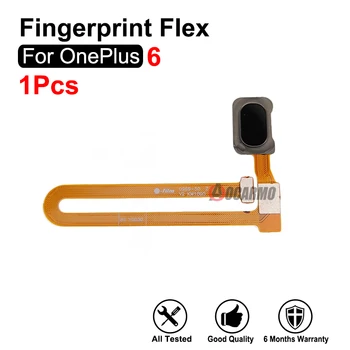 Fingerprint Home Button Touch ID Flex кабел за OnePlus 6 1 + 6 A6000 ремонт резервни части