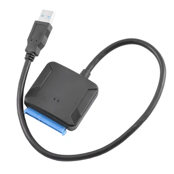 SATA към USB 3.0 2.5 / 3.5 HDD SSD твърд диск конвертор кабелна линия адаптер