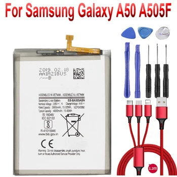 EB-BA505ABN EB-BA505ABU За Samsung Galaxy A50 A505F SM-A505F A30s A30 батерия 4000mAh + USB кабел + toolki