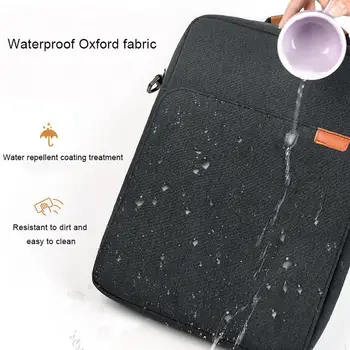 Цип затваряне таблетка чанта водоотблъскващ таблет случай водоустойчив Оксфорд кърпа таблетка чанта за съхранение с за училище за таблетки
