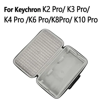 За Keychron K2 K3 K4 K6 K8 K10 Pro Механична кутия за съхранение на клавиатурата Мода твърда чанта за носене