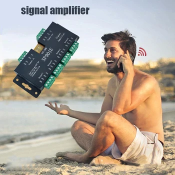 SP901E сигнален усилвател 4CH групов усилвател за DMX512 пикселна лента магически модул