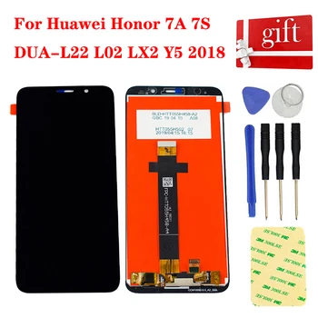 За Huawei Honor 7A LCD екран DUA-L22 L02 LX2 Y5 2018 LCD дисплей екран панел сензорен екран дигитайзер сензор събрание