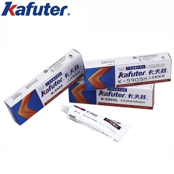 2pcs Kafuter 45g K-5905 вторично лепило за оптични лещи LED светлинен източник прозрачен уплътнител