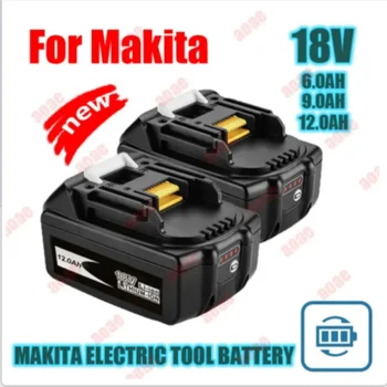 Makita 18V 6000mAh акумулаторна батерия за електроинструменти 18V макита с LED литиево-йонна подмяна LXT BL1860B BL1860 BL1850+3A зарядно устройство