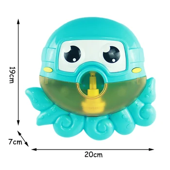 Бебешки играчки за баня Octopus Лесен за инсталиране балон машина