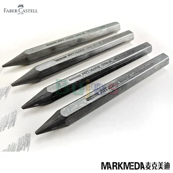 немски Faber Castell всички олово графит Пит скица писалка, восъчна скица, без дървен молив, чист олово бар, супер голям и гладък