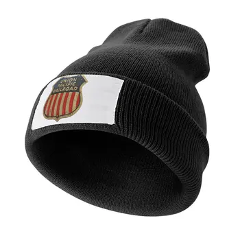 Union Pacific Railroad дълъг ръкав TShirt плетена шапка Дива топка шапка туризъм шапка шапка момиче мъжки