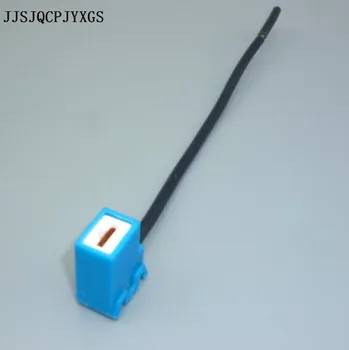 JJSJQCPJYXGS Държач за крушка за огъване на автомобил H1, автоматичен H3 крушка 16AWG гнездо, h1 конектор с кабел с дължина 14,5 см (5,709