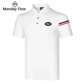 Mondayflow голф риза за мъже голф поло риза мъжки къси ръкави износване лято бързосъхнещи голф тениска голф chothing дишаща