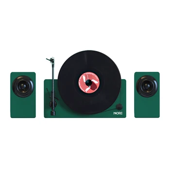 ПОВЕЧЕ Вертикален винил Play Station Turntable Belt Drive HiFi Record Player Speaker LP винил певец LP Turntable Bluetooth