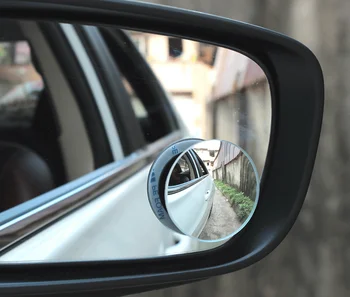2Pcs Автомобилно огледало за обратно виждане 360 градуса огледало за сляпо петно за Hyundai Santa Fe Sonata Solaris Azera Creta I30 Ix25 Tucson HB20