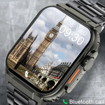 2023 Нов Bluetooth Call Smart Watch Мъже 600Mah Голяма батерия 100+ Спортен фитнес тракер Водоустойчиви жени за Xiaomi Smartwatch