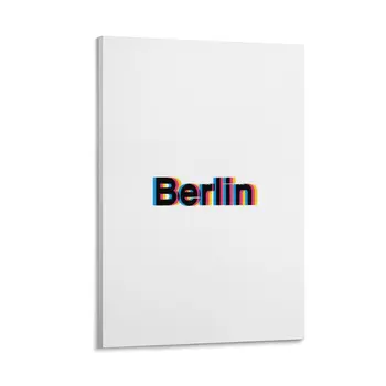 Берлин 3D лого Платно Живопис Декорация Декорации на стаи