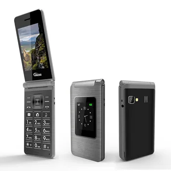 YINGTAI T39 GSM Dual SIM Dual Screen Flip Мобилен телефон Голяма клавиатура Celular Clamshell Wireless FM Bluetooth Мобилен телефон MP3 MP4