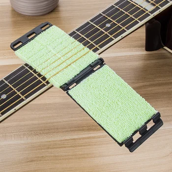 Китара Струн Cleaner Fretboard Почистващи кърпи Fretboard String кърпи за избърсване Музикални инструменти Китари Аксесоари
