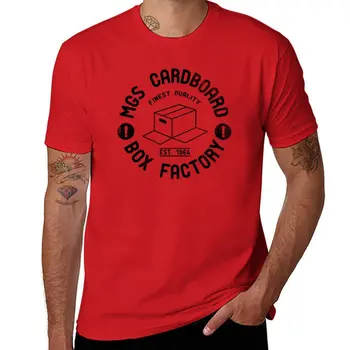 Нова MGS картонена кутия фабрика тениска върховете летни дрехи дизайнер тениска мъже