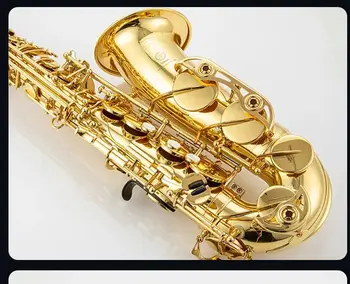 саксофон Alto 62 Professional Alto Sax Series High Saxophone Gold Lacquer With Mouthpiece Reeds Neck Case