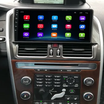 Android 12 Car Radio 8+128G За Volvo XC60 que 1 2008 - 2017 Стерео мултимедиен плейър GPS навигация BT Carplay No 2din DVD