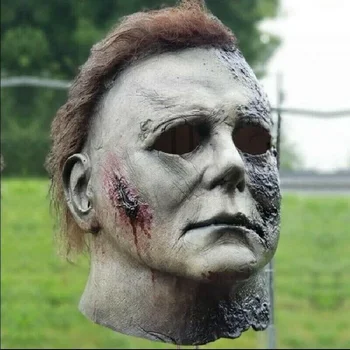 Майкъл Майърс маска 1978 Хелоуин филм латекс маска реалистичен ужас маска страшно косплей маска костюм парти маска