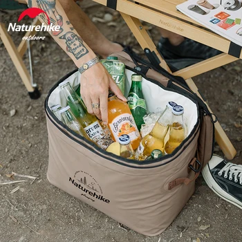 Naturehike 2023 Ice Box чанта 12L 20L къмпинг лед охладител изолирани чанта пикник охладител раница хладилник водоустойчив охладител чанта