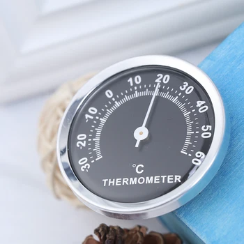 58mm автомобилен термометър механичен аналогов температурен габарит с паста стикер