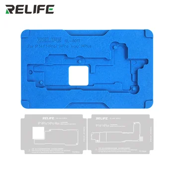 RELIFE RL-601T приспособление за iPhone 14/14plus/14pro/14 pro max Среден слой дънна платка Reballing платформа за запояване с шаблон