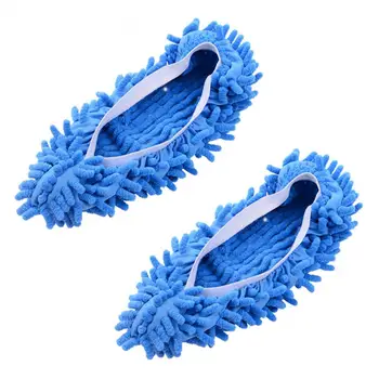 Shoes Cover Mop 2Pcs Multifunction 2Pcs/10Pcs Почистване на пода Евтини калъфи за обувки Баня Кухня Cleaner Fuzzy Slipper Етаж Cle