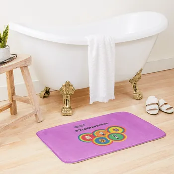 Gabriel & Dresden #ClubQuarantine: The Rainbow Family Bath Mat Floors Set For Bathroom For The Bathroom Mat