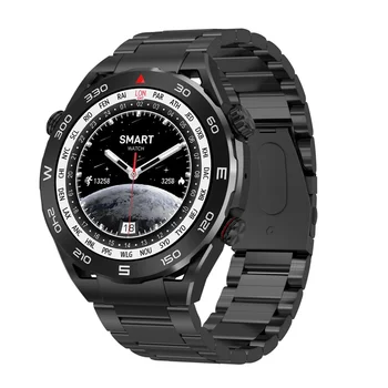 SK4 Plus Бизнес луксозен смарт часовник Bluetooth повикване NFC AI гласов смарт часовник фитнес тракер безжично зареждане Ultimate