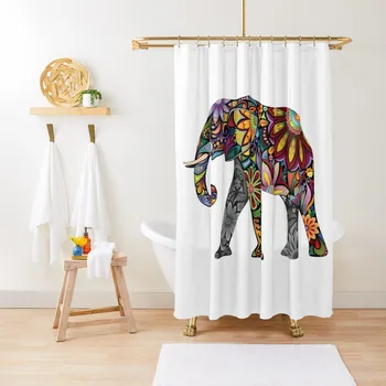 BIG Elephant Slim Fit тениска душ завеса против мухъл водоустойчив душ душ за баня вана завеса