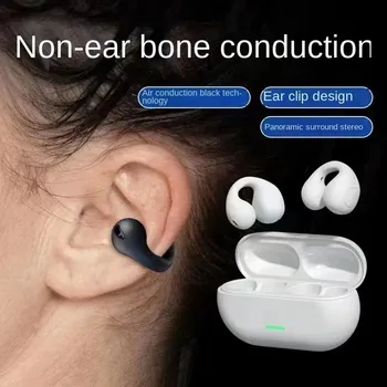 Единична в ухото спортни водоустойчиви TWS слушалки безжични слушалки Bluetooth-костюм 5.3 слушалки с микрофон слушалки
