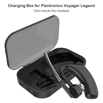 Bluetooth-съвместима кутия за зареждане на слушалки за Plantronics Voyager Legend с достатъчно издръжлив калъф за зареждане с USB кабел
