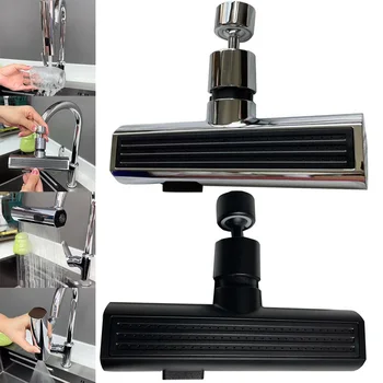 Конектор за кранче за водопад Ръжда -Proof Water Tap Extension Connector 360 Degree Rotatable 3 режима за домашна кухня Баня
