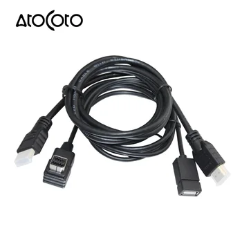 CD-IH202 USB към 30 пинов интерфейс за Pioneer AVIC-Z150BH AppRadio автомобилен стерео конектор кабел за iPhone