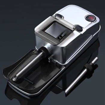  6.5 / 8mm тръба Универсална автоматична машина за свиване на цигари Електрически тютюнев ролков инжектор Производител за пълнене Пушене DIY аксесоар