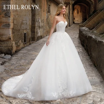 ETHEL ROLYN Бална рокля Сватбени рокли за жена Високо качество 2024 Скъпа изящна бродерия Сватбена рокля Vestidos De Novia