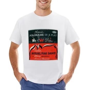 Шопен, Полонеза, Фала, Ритуална огнена танцова тениска хипи дрехи за момче митници проектирайте свои собствени забавни тениски за мъже