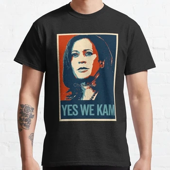 Мъжка тениска YES WE KAM BIDEN HARRIS 2020 Дамски тениски