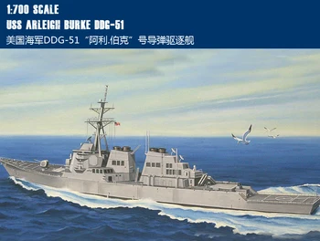 Hobbyboss 1/700 83409 USS Arleigh Burke DDG-51 Комплект модели в мащаб