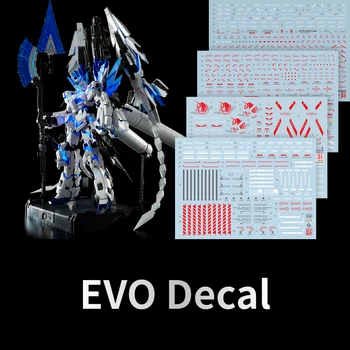 EVO Decal E-PG15PR/PG15PB за 1/60 PG UNICORN PERFECTIBILITY Plan-B мобилен костюм флуоресцентни стикери за модел хоби DIY