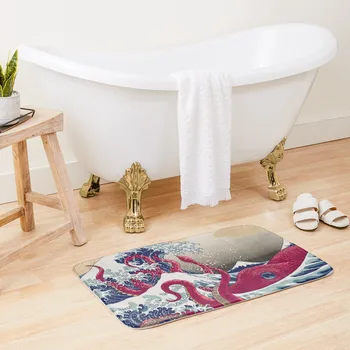 Hoktopusai баня мат баня килими абсорбиращ баня килим баня против хлъзгане стикери за баня мат