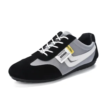 2023 Нови летни черни обувки за бягане Мъжки треньори Ниско дишащо платно Ретро Мъжки спортни обувки Tenis