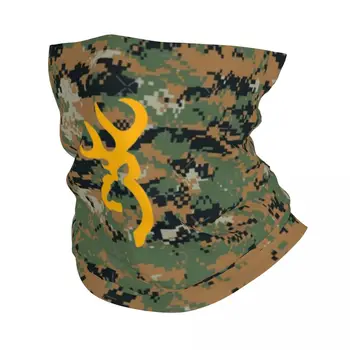 Guns Logo Военна армия камуфлаж Бандана врата маншет отпечатани Браунинг обвивка шал многофункционални маска риболов унисекс възрастни