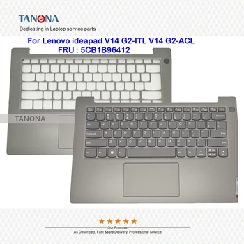 оригинален нов 5CB1B96412 AP12R000400 IG за Lenovo ideapad V14 G2-ITL V14 G2-ACL Palmrest Us клавиатура KB Bezel главна буква C обвивка