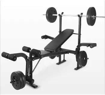 Упражнение за тяло Многофункционална фитнес зала Фитнес оборудваненаклонете пейка преса Тегло Bench
