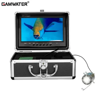 GAMWATER Зимен търсач на риба Камера за подводен риболов 9inch HD 1080P IP68 водоустойчив 15M / 30M / За риболов на лед / море / река