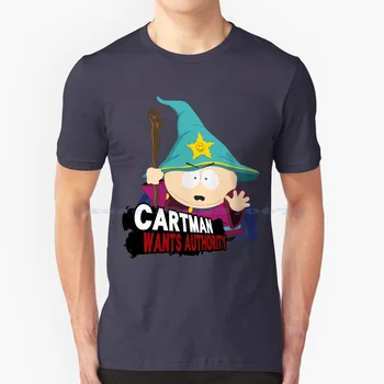 Картман иска авторитет Super Smash Flash 2 T Shirt 100% памук Tee Cartman Authority Super Smash Flash Comedy Central Melee